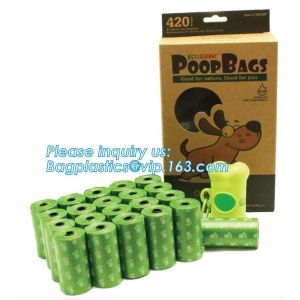 Biodegradable Compostable Scented High Quality HDPE Plastic Baby Nappy Sacks