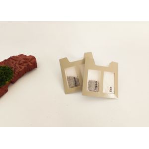 Salt And Pepper Twin Pack Paper Bag Wholesale Customized Bulk Condiment Packets