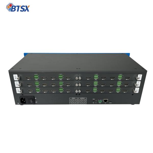 Quality 3840x2160P60 Maximum Input Resolution Video Wall Controller with 13×Phoenix Terminal Attachments wholesale