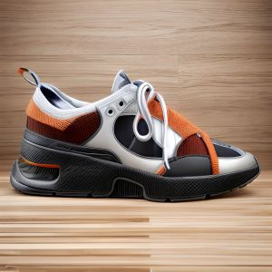 Rubber Outsole Custom Women's Running Shoes Mesh Lining