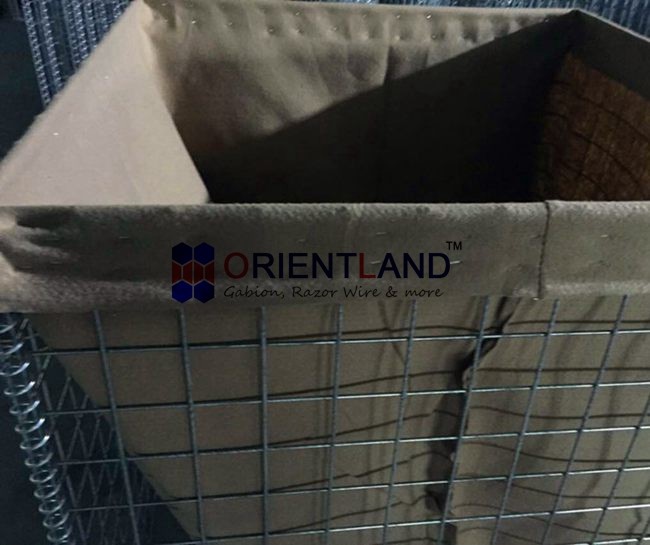 5mm Sand Filled Defensive Barrier Bation Wall