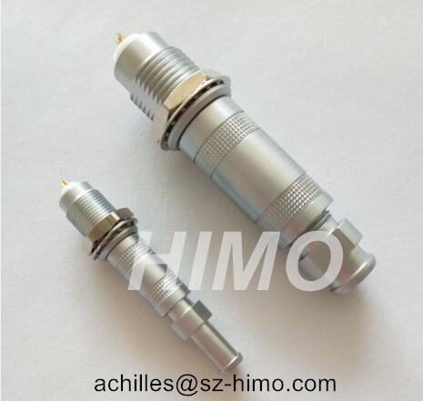push pull self-locking S series FFA lemo coaxial push pull connector