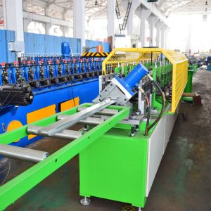 Galvanzied Steel 0.6-1.2mm Hat Profile Furring Channel Roll Forming Machine for