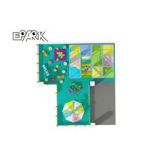 Anti Static Amusement Park Playground Kids Naughty Castle Commercial Adventure