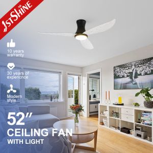 China Low Ceiling Safety Protect LED Ceiling Fan with 6 Speed Choice and Elegant Design on sale