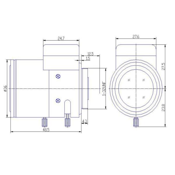 Quality 1/3" 3-9mm F1.2 2Megapixel DC Auto IRIS Manual Zoom CS-mount Vari-focal Lens wholesale
