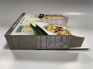 Cheap Eco Friendly Printed Paper Boxes White Kraft Box With Glossy Lamination for sale