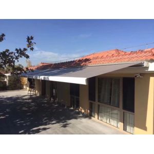 Led Light Full Cassette Awning Custom Made Retractable Folding Motorized Arm