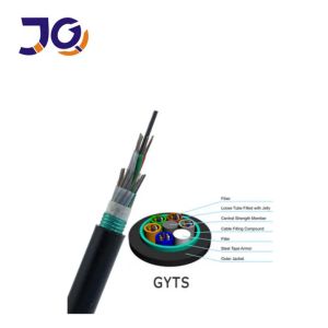 2 To 288 Core GYTA GYTS Armored Fiber Optic Cable Outdoor Underground Direct