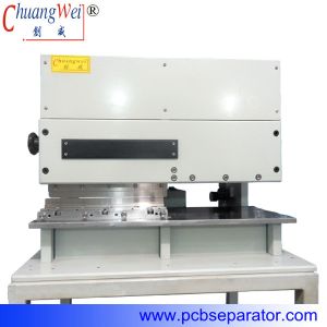 0.3-3.5mm Thickness Pneumatic Pcb Depaneling Machine With Sharp Blades