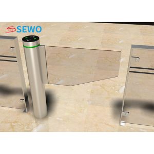 Portable Fingerprint RFID Card Reader Turnstile , Security Turnstile Gate For