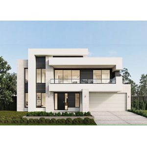 Luxury Prefab Villa 2 Story Steel Frame Modular Home With 4 Bedroom Standard