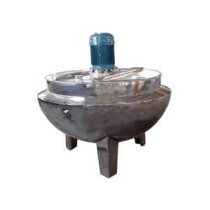 Industrial Food Processing Machine Vertical Cooking Jacketed Kettle With