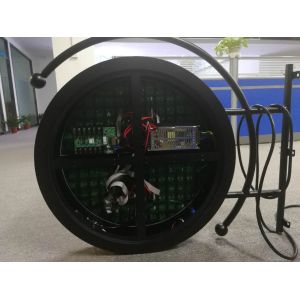 IP65 Circle Led Screen Logo Wifi P4.68 Led Commercial Advertising Display Screen