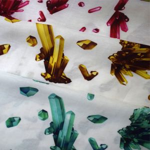 Solid Twill Tencel Weave Cotton Yarn Dyed Fabric Abrasion Resistant