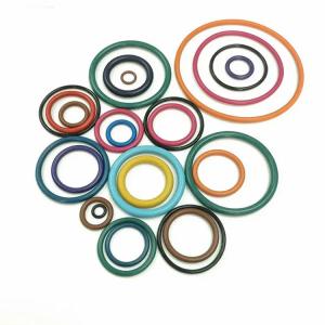 Cheap Silicone Rubber Seal Ring Low Friction O Rings Multi Color Customized Sealing Rings for sale