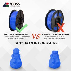 Dark Blue Colored PETG 3D Printer Filament Toughness Enhanced 1.75mm State