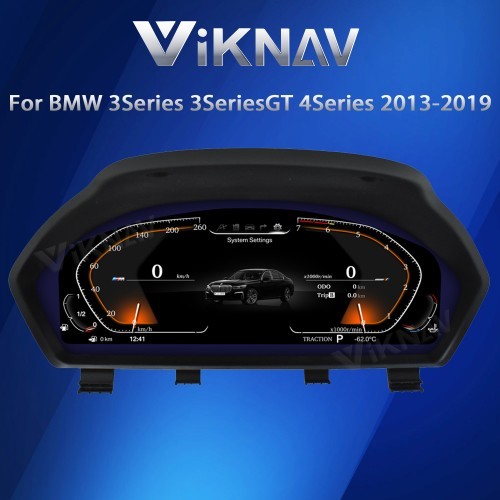 Quality VIKNAV Digital Instrument Cluster For BMW 3series 3series GT 4series 2013-2019 wholesale