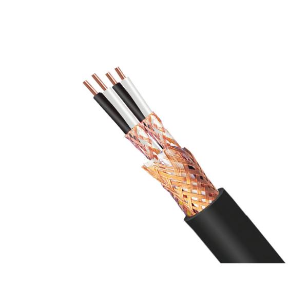 Quality Braided Shielded Instrument Cable XLPE Insulation Stranded Copper Wire With CU Core wholesale