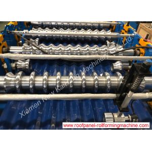 550Mpa 0.2mm Prepainted Roof Panel Roll Forming Machine