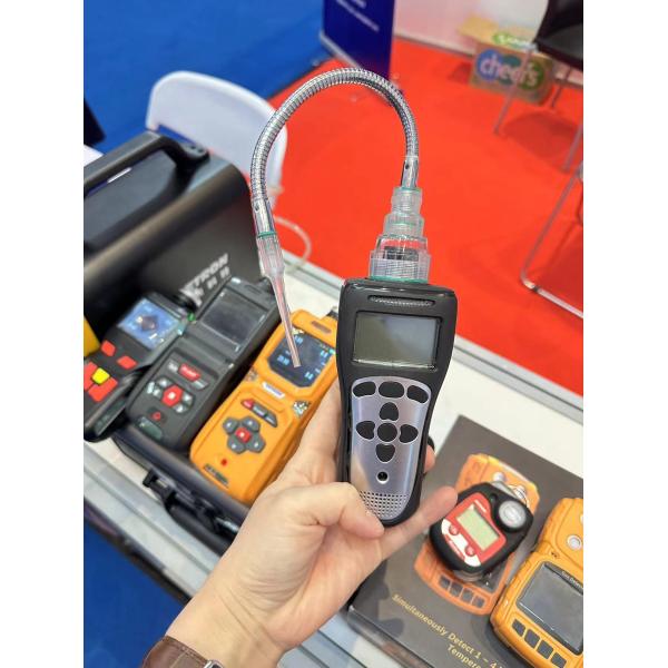 Quality IP68 Protection Portable Gas Detector with Built-in Pump Suction and 8 Key-button Operation for Single Gas Leak Detection wholesale