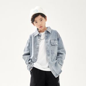 China 120gsm Spring Autumn Boys Polo Shirt 90cm To 140cm Toddler Long Sleeve Tops on sale