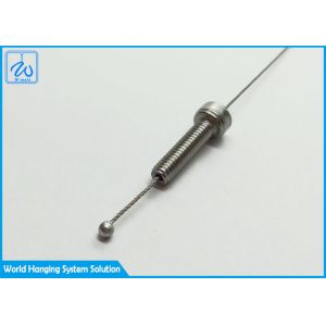 Customizable 7x7 Stainless Steel Wire Rope With Screw 0.8mm For Hanging Lighting