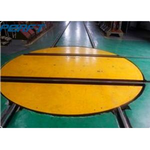 Cheap Rail Material Handling Turntable which can turn to 360 degrees for warehouse to rotate a trailer for sale