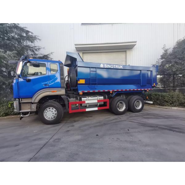SINOTRUK HOWO Tipper Dump Truck 6 × 4 10 Wheels RHD 380Hp U Type One Warning