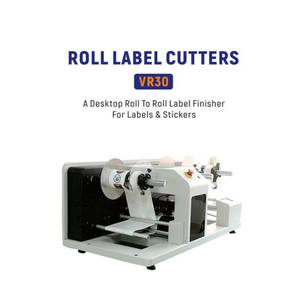 Label Studio Software VR30 Web Tension Control System for Digital Roll Label Finisher