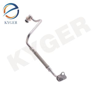KYGER High Quality 1142 8629 969 Auto Steering Systems Auto Parts Turbocharger Oil Pipe Hose For BMW 11428629969