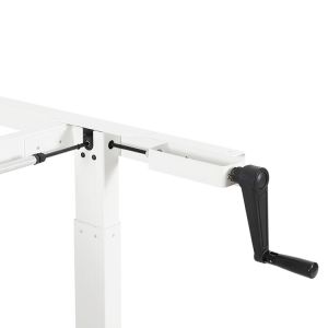 Height Adjustable Custom Manual Mechanical Sit Standing Desk with SPCC Steel