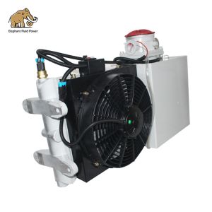 In Stock Concrete Mixer Oil Cooler Radiator 18L 20L 24L 26L Fan, For Concrete