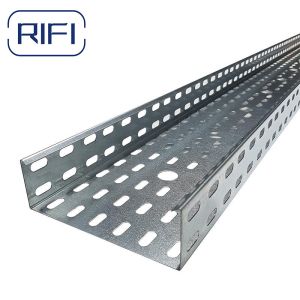 Cable Trays Custom Size Hot Dip Galvanized Steel Perforated Cable Tray