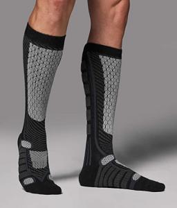 China Gender-Neutral Winter Ski Socks Warm Thermal Calf Compression Snowboard Socks for Cold on sale