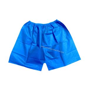 Automatic Disposable Nonwoven Spa Massage Shorts Men's Underwear Making Machine