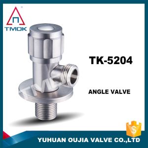 1/2*3/4" stainless steel angle valve male NPT thread control valve return flow