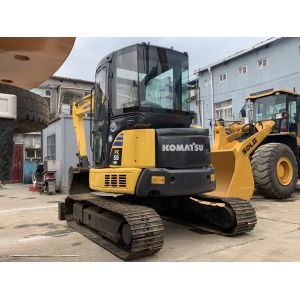 PC55MR Used Komatsu Hydraulic Crawler Excavator With 0.2m3 Bucket