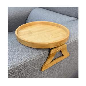 Cheap Sofa Table for Wide Couches. Couch Arm Tray Table, Portable Table, TV Table and Side Tables for Small Spaces. Stable Sofa Arm Ta for sale