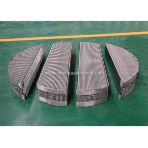SUS 304 Distillation Column Packing Material 970 Mm * 440 Mm *100 Mm Size Mella