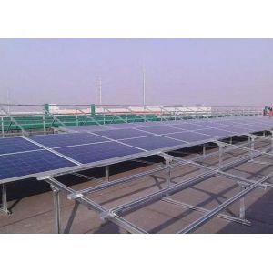 Anodized Metal PV Panel Mounting Brackets For Framed Modules