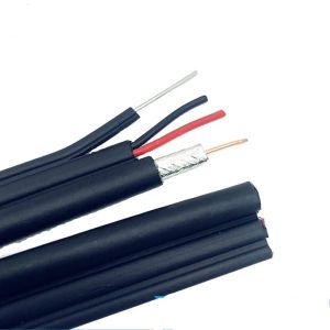 OEM 75 Ohm RG6 2DC TRS Wire And Cable Products For CCTV Camera