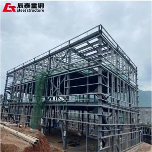 Prefabricated Multi Story Building Construction Lightweight Steel Frame Building