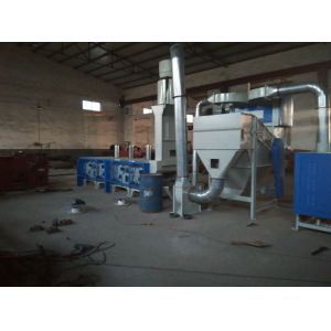 Carpet waste recycling machine Nylon Polyester Polypropylene material for