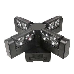8 Eyes 10W RGBW Unlimited Rotating LED Spider Beam Moving Head Light