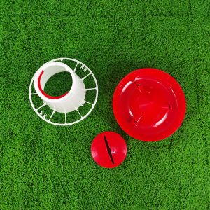 Durable Waterproof Plastic Poultry Feeder For Chickens Ducks Geese And Turkeys