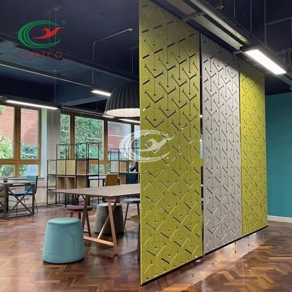 Office Felt Divider PET Acoustic Panels Practical Multipurpose