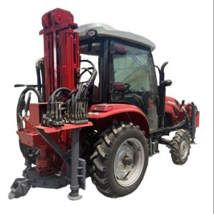 260m 4500kg Hydraulic Water Well Drilling Machine With 12t Lifting Force