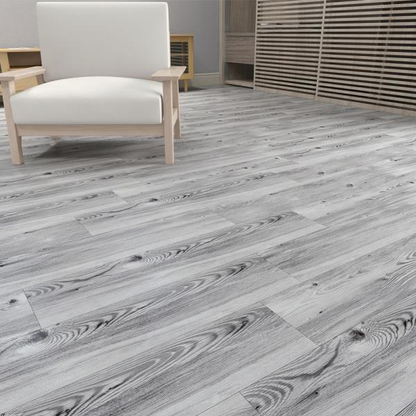 Quality 9''x48'' MSPC Glossy Melamine Wooden SPC Flooring Plank 4-mm-8mm with Noise Reduction wholesale