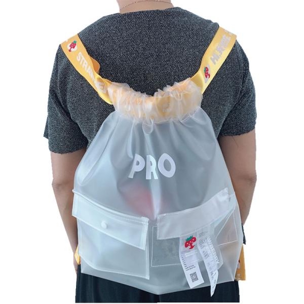 Hot Sales Factory PEVA Reusable Drawstring Bag eco Friendly Packaging Bag Drawstring Backpack